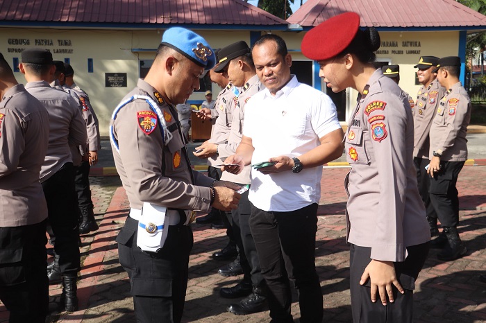 Propam Polda Sumut Sidak Personel Polres Langkat