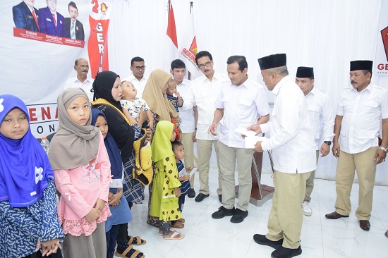 DPC Gerindra Aceh Tamiang Konsolidasi Dan Temu Kader