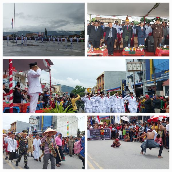 Perayaan HUT ke-78 Kemerdekaan RI Berlangsung Meriah Di Toba