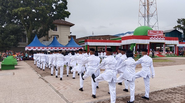 Tugas Paskibraka Selesai, Pj Bupati Agara Ucapkan Terima Kasih