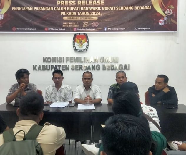 Darma Wijaya, Adlin Tambunan Resmi Paslon Bupati Dan Wabup Sergai