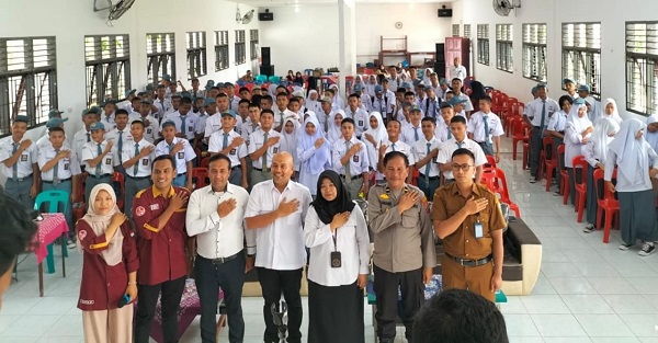 AMPAS P.Sidimpuan-Tapsel Dorong Pelajar Jauhi Narkoba