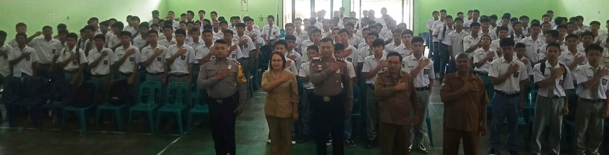 Kapolres P.Siantar Imbau Pelajar SMKN 2 Tidak Tawuran Dan Buli