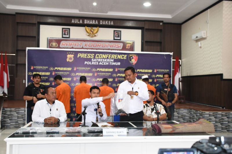 Komplotan Penculik Bersenjata Ditangkap, Korban Disekap Berhari-hari