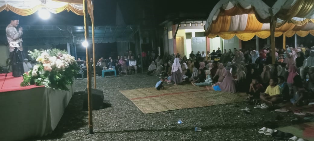 Ratusan Masyarakat Antusias Saksikan Nuzulul Qur'an Di Desa Kuta Sayeh