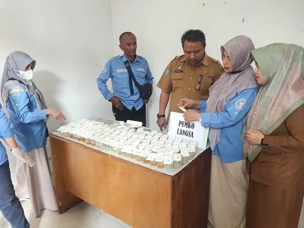 141 Pejabat Pemko Langsa Tes Urine