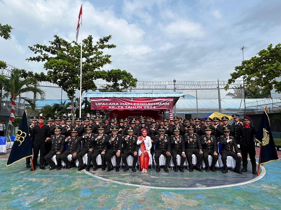 Lapas Labuhan Ruku Upacara Peringatan Hari Pengayoman Ke - 79
