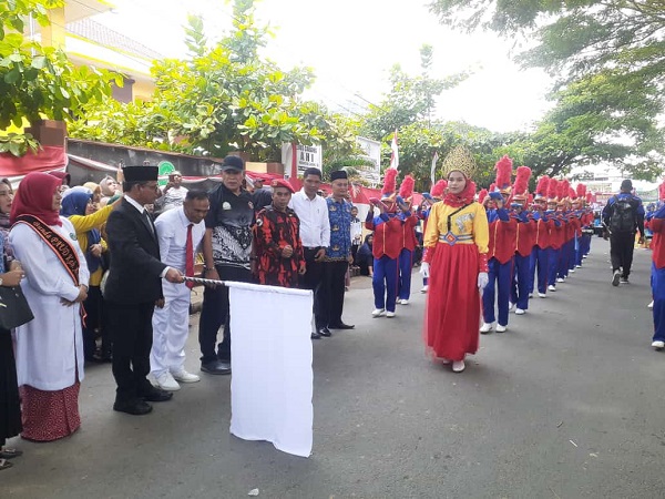 Belasan Ribu Pelajar Karnaval Di Atim