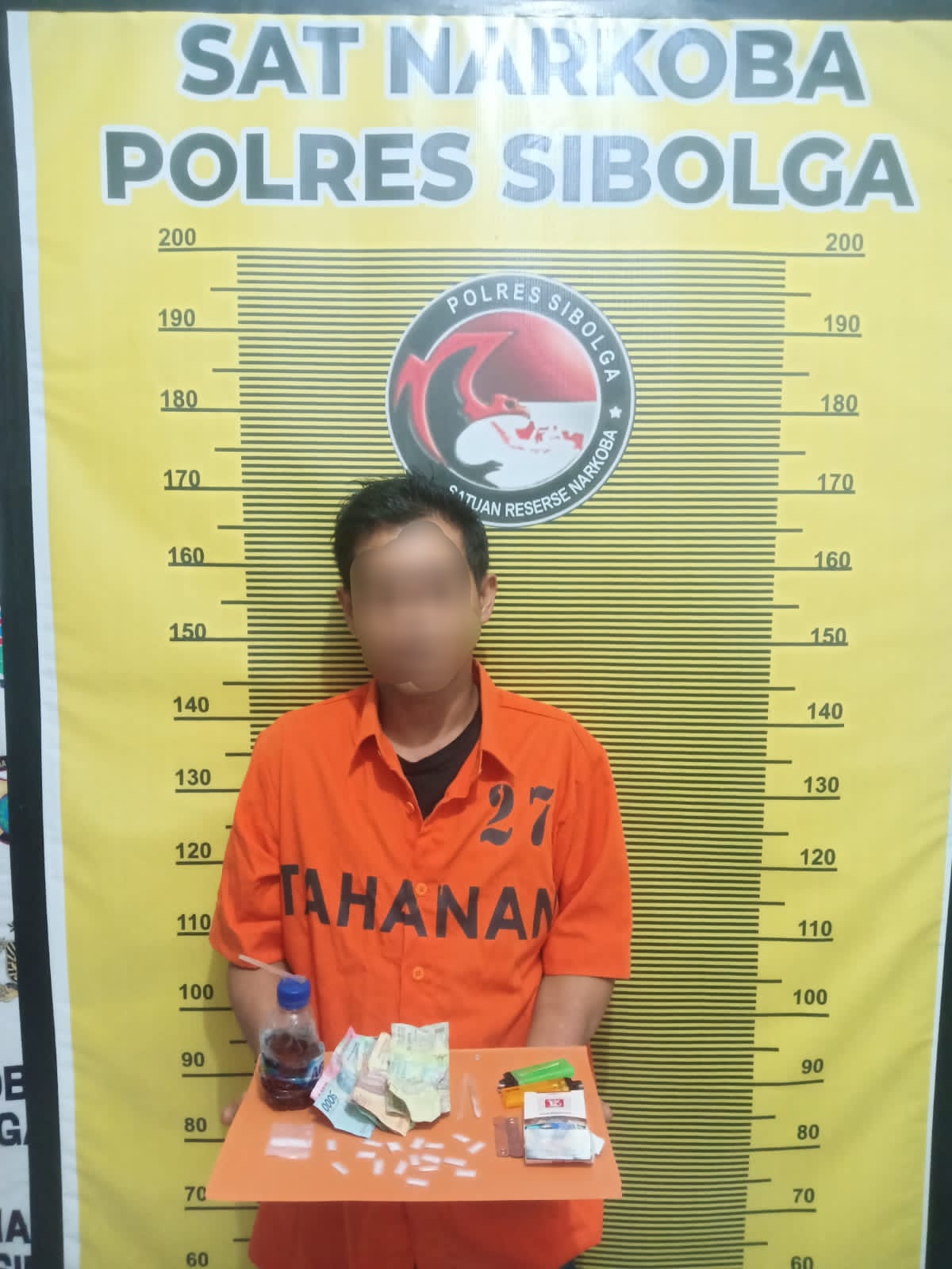 Miliki 18 Paket Sabu, 1 BHL Diciduk Polres Sibolga