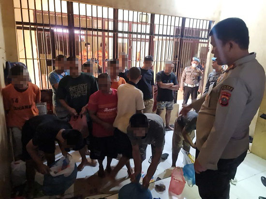 Kapolres Simalungun Sidak, Pastikan Tidak Ada Barang Terlarang Di RTP
