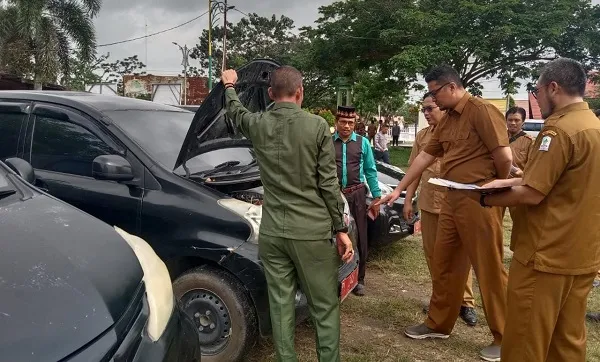 Apel Kendaraan, Pj Bupati Komit Tertibkan Kendaraan Dinas Aceh Singkil