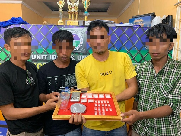 Polres Abdya Amankan Pengedar Sabu Antar Kabupaten