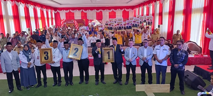 KPU P.Sidimpuan Undi Nomor Urut Paslon Wali Kota Dan Wakil Wali Kota