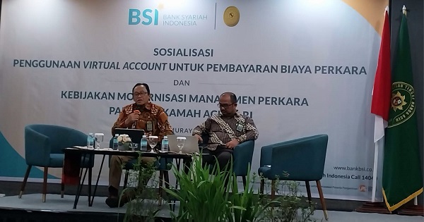 Panitera Mahkamah Agung Sosialisasikan Virtual Account Bayar Biaya Perkara
