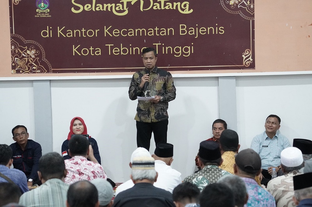 Cegah Judi Online, Pj Wali Kota Kunjungi Kecamatan Tebingtinggi Kota Dan Bajenis