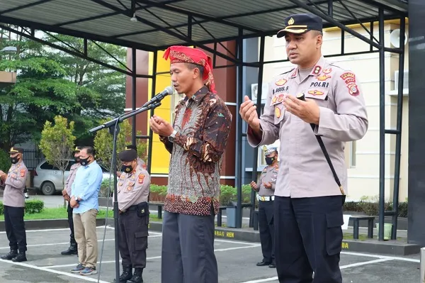 Polres Agara Gelar Doa Bersama Untuk Korban Gempa Bumi Cianjur