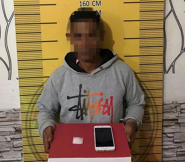 Sat Resnarkoba Langsa Gerebek Rumah Diduga Tempat Transaksi Sabu