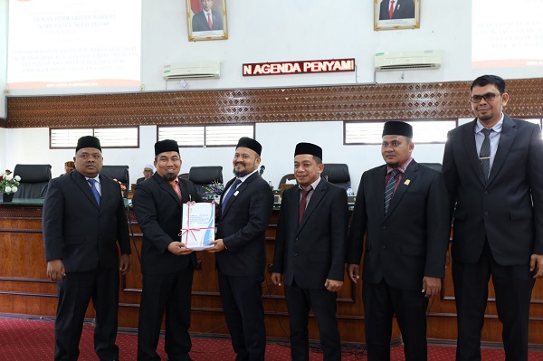 Pj Bupati Aceh Besar Sampaikan Rancangan Perubahan KUA Dan PPAS
