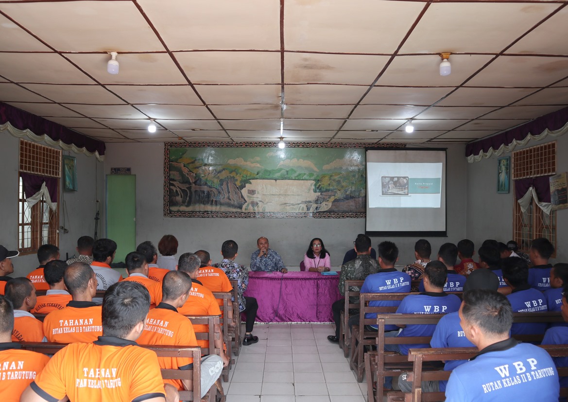 Rutan Tarutung Gandeng BNI Tarutung Sosialisasi Kartu TapCash