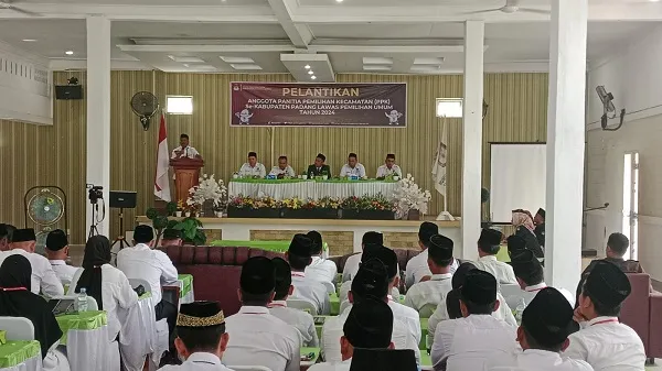 85 Anggota PPK Se-Palas Dilantik