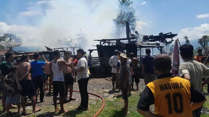 Update 3 Rumah Hangus Terbakar Di Agara