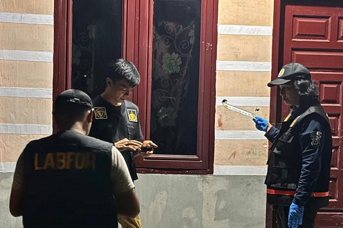 Tim Labfor Poldasu Dalami Kasus Penembakan Rumah Anggota Polri Di Aceh Timur