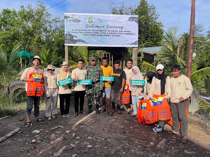 USU Berupaya Kembangkan Potensi Ekowisata Mangrove Di Desa Salahaji