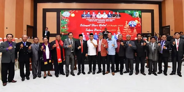 Pupuk Kebersamaan, Bupati Hadiri Perayaan Natal 2022 Di Batubara