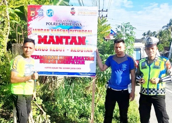 Polres Pidie Jaya Klaim Angka Kecelakaan Menurun