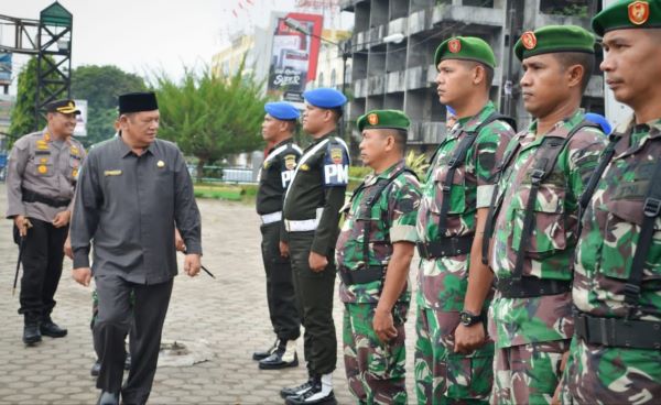 655 Personel Gabungan Amankan Pilkades P.Sidimpuan Tahun 2023