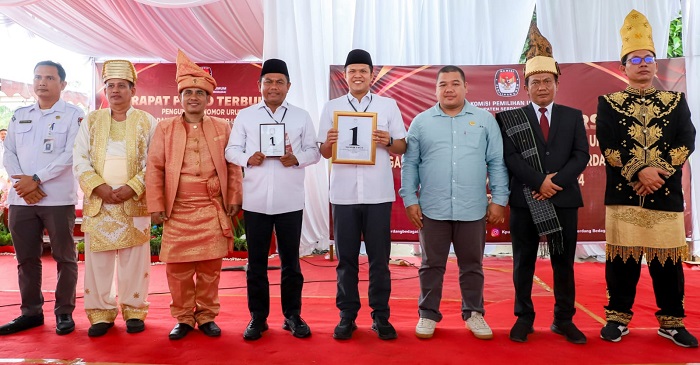 Pilkada Sergai, Darma Wijaya Dan Adlin Tambunan Nomor 1