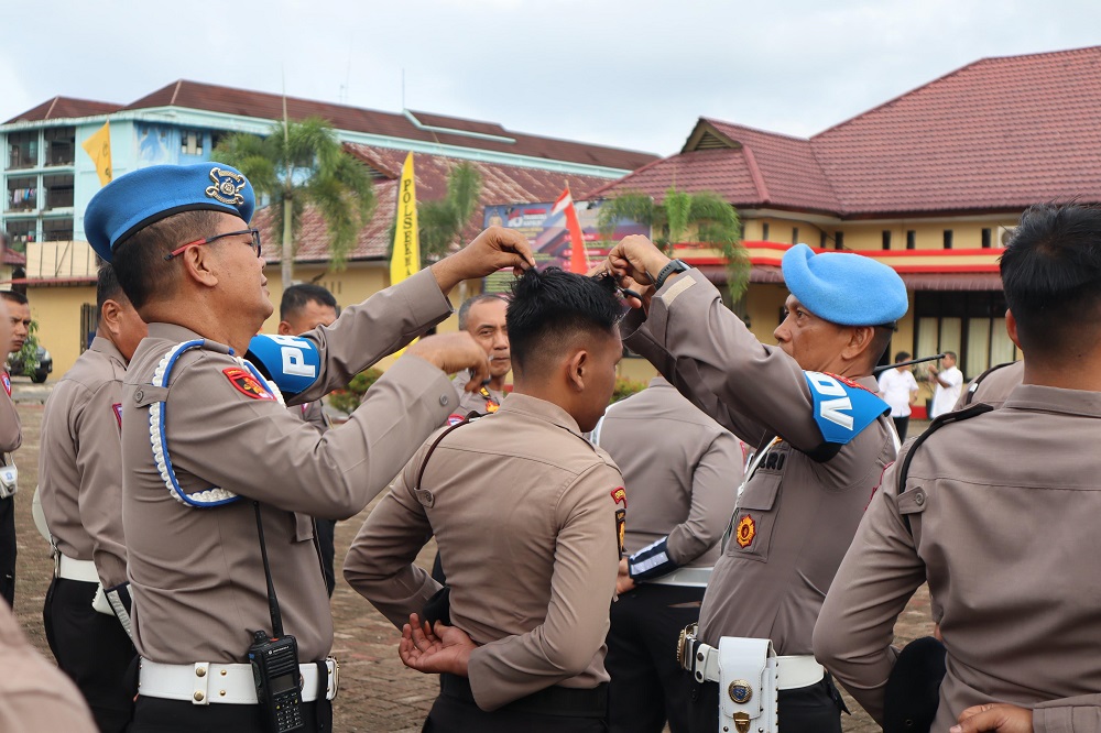 Bid Propam Poldasu Operasi Gaktiblin Di Polres Tapteng