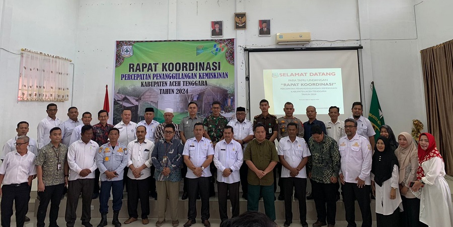 Pemkab Agara Rakor Penanggulangan Kemiskinan