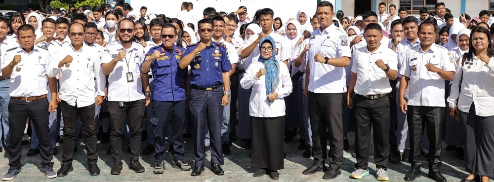 Siswa SMAN 2 Harus Tanggap Saat Kebakaran Di Lingkungannya