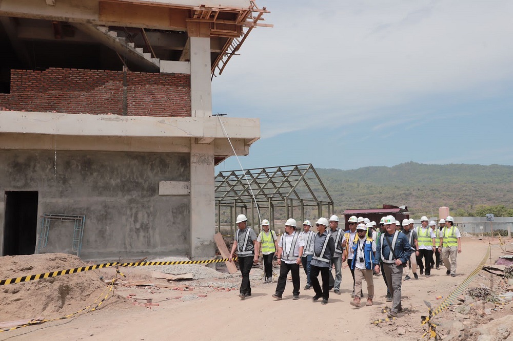 Gedung Amanah Di KIA Ladong Ditarget Selesai Juli