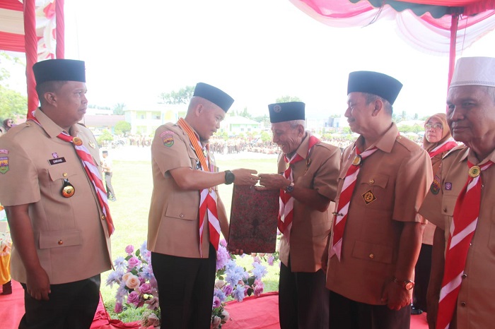 Kwarcab Pramuka Palas Apel Akbar Hari Pramuka Ke-63