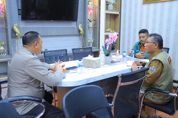 Pemkab Humbahas Dan Polres Mantapkan Siaga Bencana