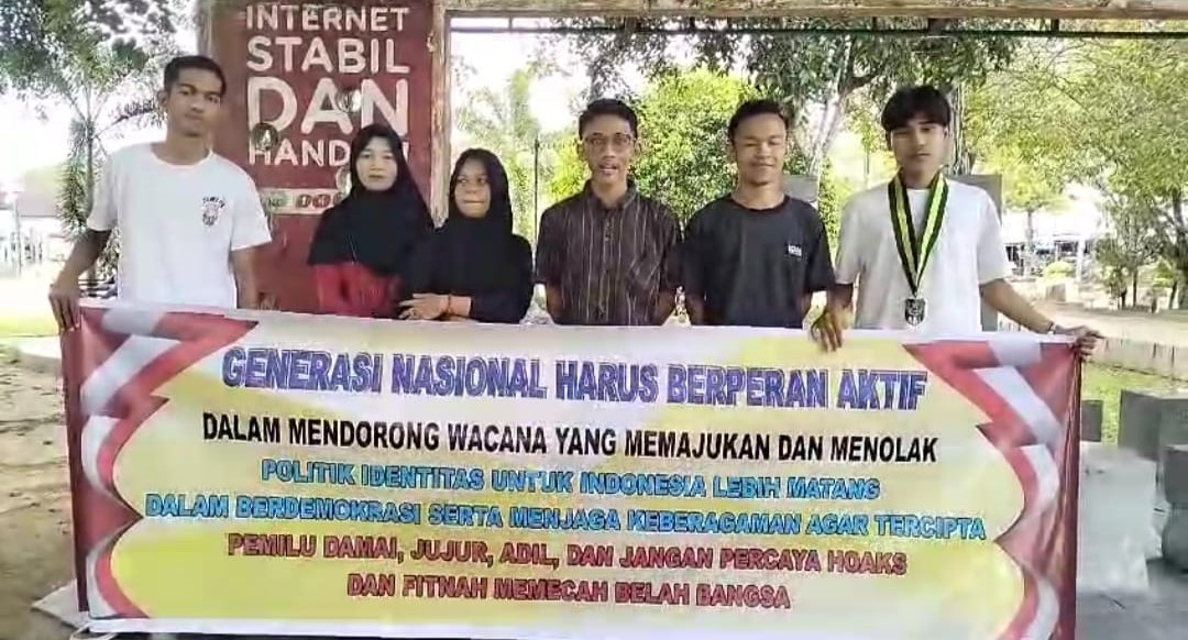 Kelompok Pemuda Kota Langsa Deklarasikan Pemilu Damai