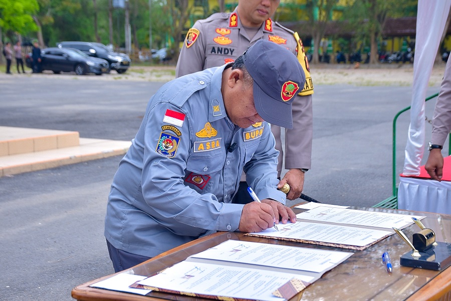 Linmas Harus Netral Saat Bertugas Di TPS