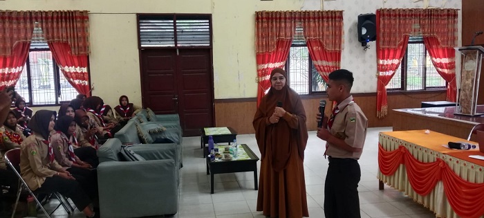 Pramuka Aceh Tamiang Dibekali Ilmu Pertanian Dan Perkebunan