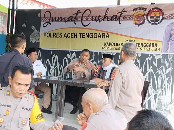 Jalin Silaturahmi, Kapolres Agara Gelar Jumat Curhat