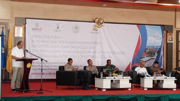 Aceh Utara Gelar Konsultasi Publik Revisi RTRW Dan KLHS 2023-2043