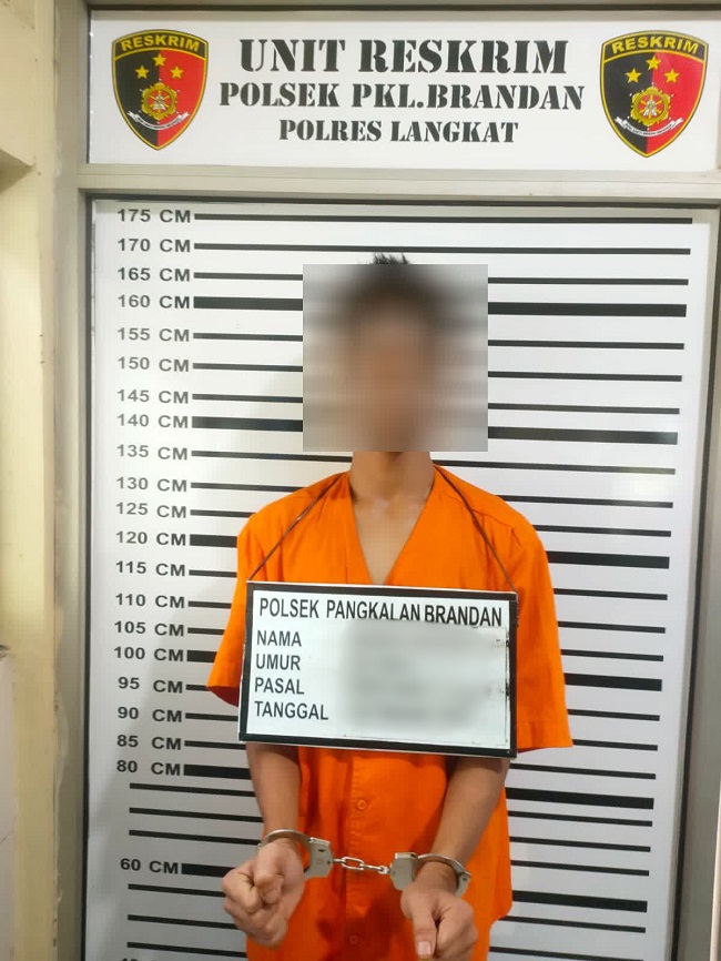 Dalam Waktu Sehari, Polsek P. Brandan Berhasil Tangkap Pelaku Jambret Pria Tunawicara