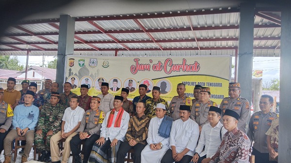 Jalin Silaturahmi, Kapolres Agara Gelar Jumat Curhat Bersama Forkopimda