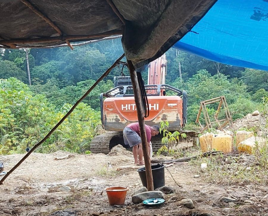 Aparat Desa Aek Nabara Diduga Terlibat PETI
