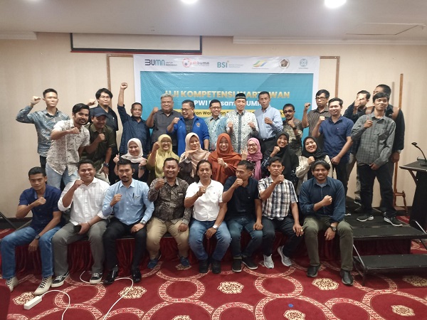 24 Wartawan Aceh Dinyatakan Kompeten