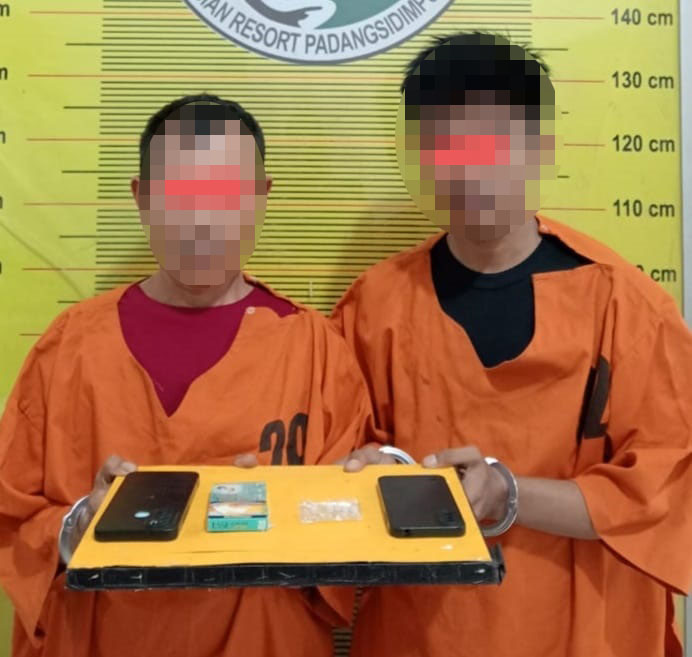 Polres P.Sidimpuan Bekuk 2 Pengedar Ekstasi