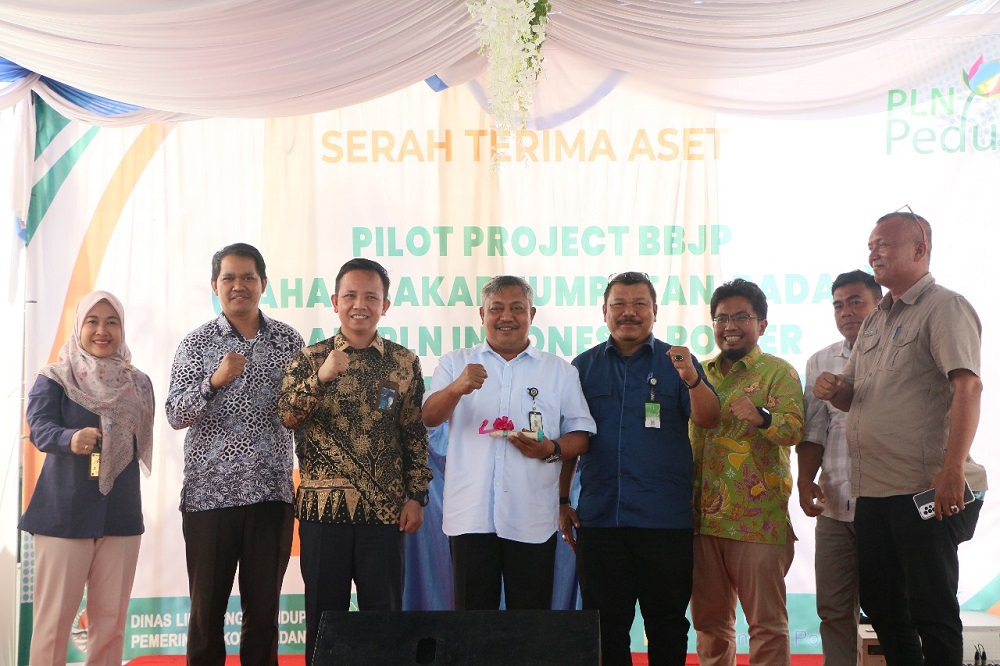 Pemko Medan Serah Terima Aset Pilot Project BBJP TPA Ke PLTU