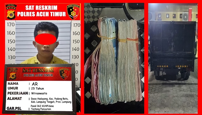 Pria Asal Lampung Diamankan Polres Aceh Timur
