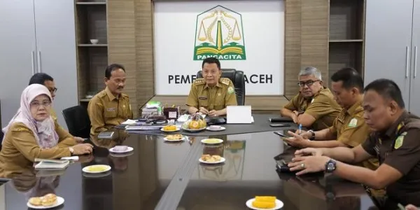 Pj Gubernur Aceh Kembali Ikuti Rakor Rutin Pengendalian Inflasi Daerah Bersama Mendagri